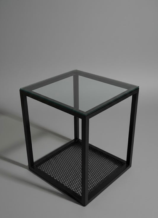 Mesa auxiliar hierro